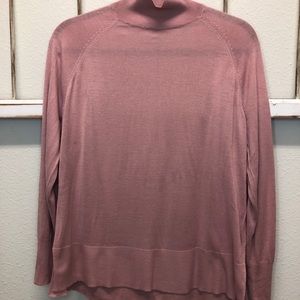 Zara pink long sleeved blouse size M